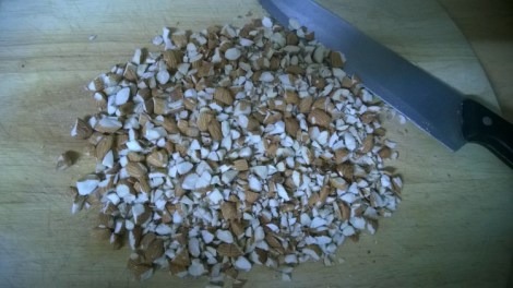 Chopped almonds