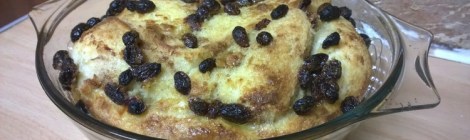 Bread and butter pudding