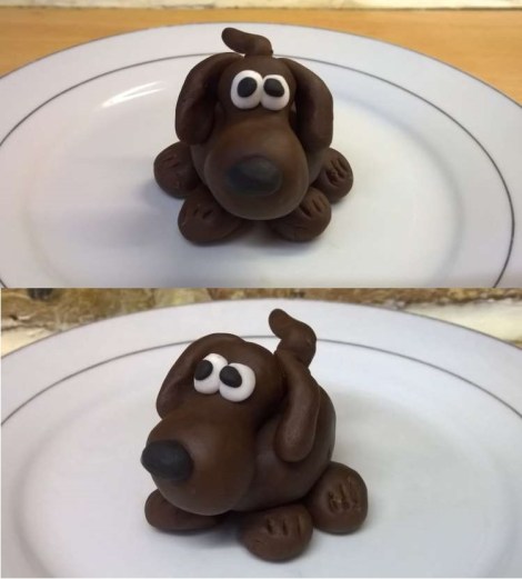 Fondant dog