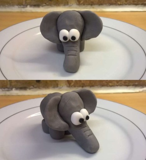 Fondant elephant