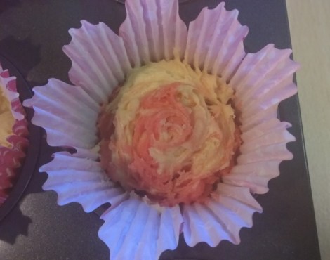 Raw rose cake