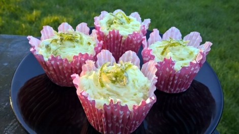 Lemon and lime cupcakes