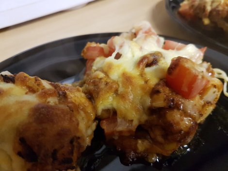 Peso chicken dished up