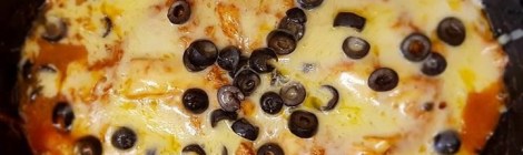 Enchilada casserole in slow cooker